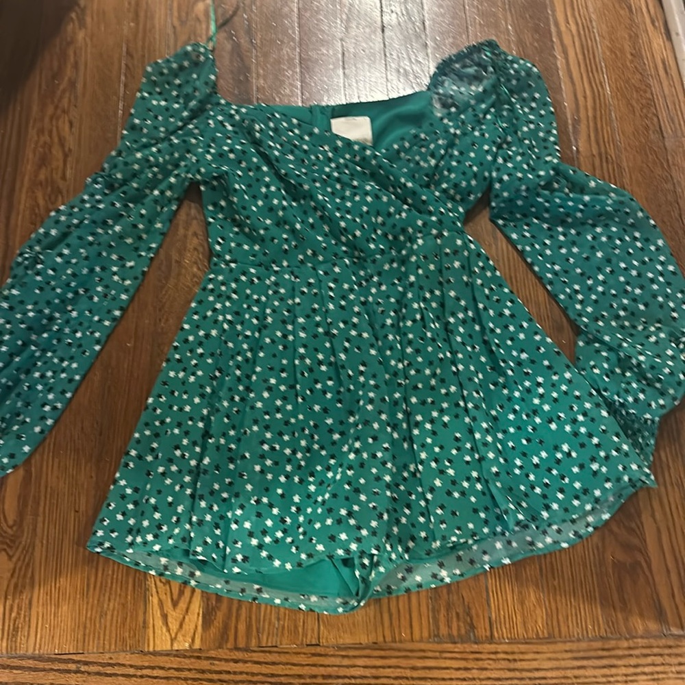 Silky mini dress
